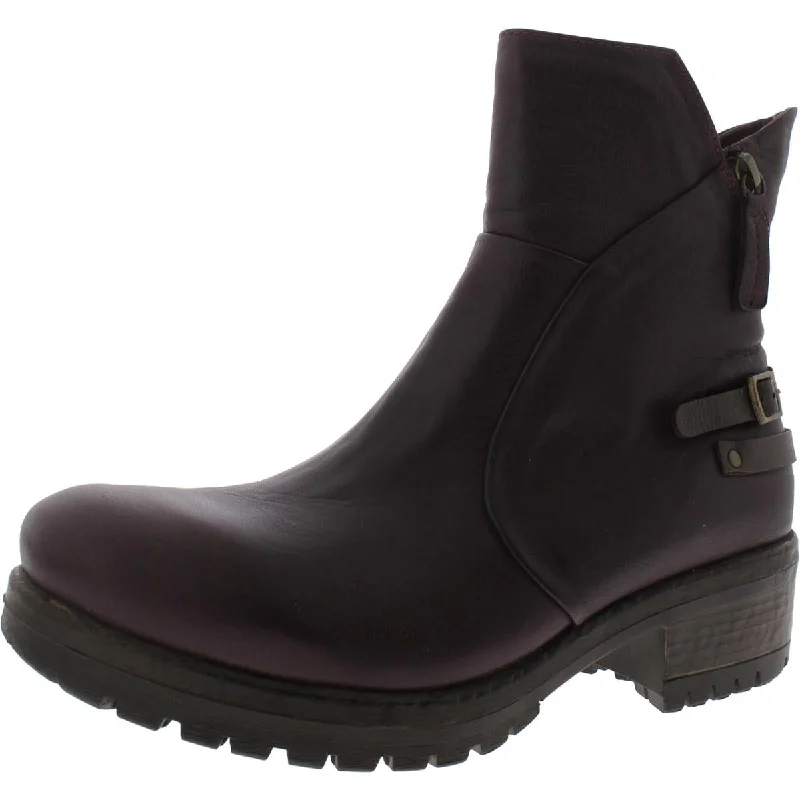 Statement Boots Offer Bueno Womens Fallon Double Zipper Ankle Booties
