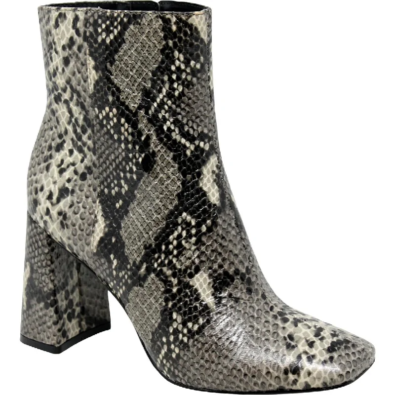 Sale Clearance Charles by Charles David Womens Teigan Faux Leather Square Toe Ankle Boots