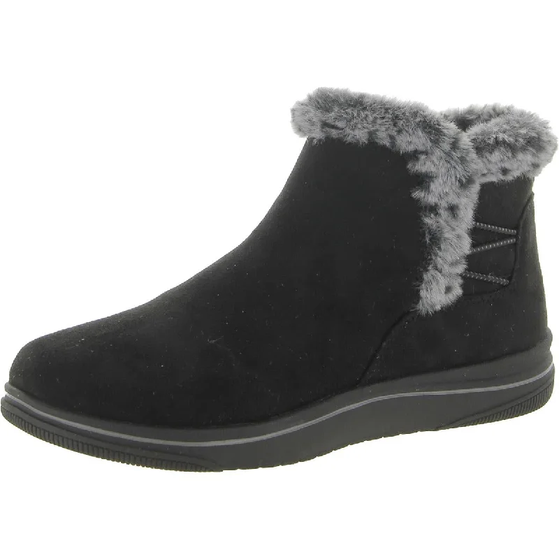 Luxury Shoes Clearance Cloudsteppers by Clarks Womens Suede Pull On Ankle Boots
