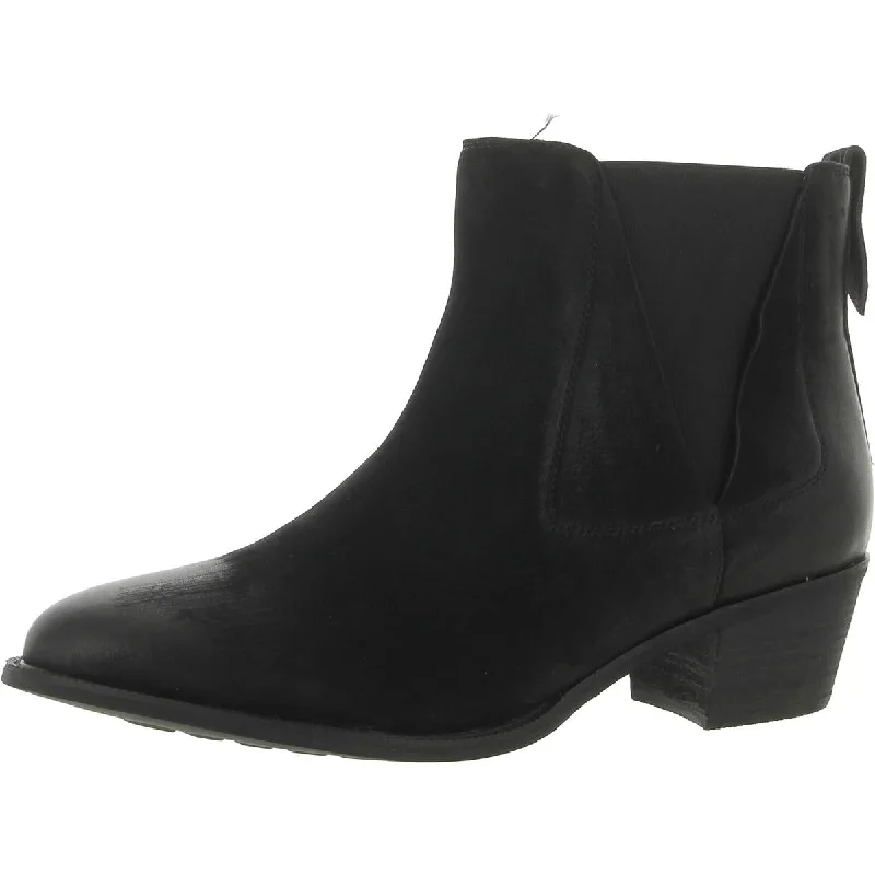 Fashion Sale David Tate Womens Arleta Leather Block Heel Booties