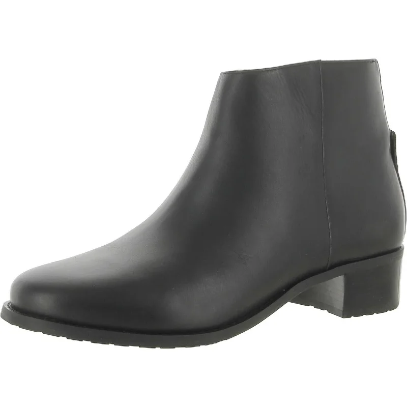 Slip-Resistant Footwear Promotion David Tate Womens Voyage Leather Ankle Booties