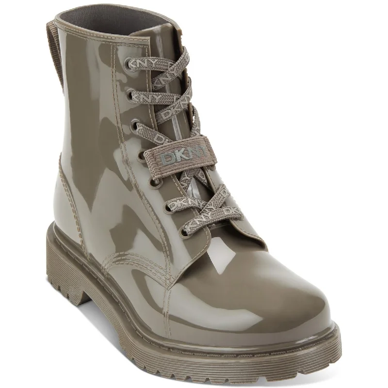 Comfortable Motion Flexible Shoes DKNY Womens Tilly Rain Boot Waterproof Lace Up Booties Comfortable Motion Flexible Shoes DKNY Womens Tilly Rain Boot Waterproof Lace Up Booties