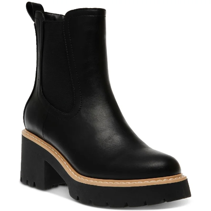 Absurdly Cheap Sale Dolce Vita Womens TOBIAS Padded Insole Block Heel Chelsea Boots