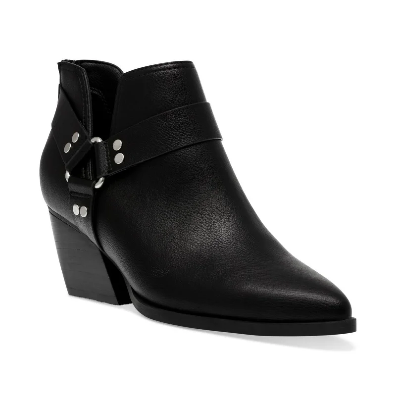 Fashion Sale DV By Dolce Vita Womens Kramer Faux Leather Block Heel Ankle Boots