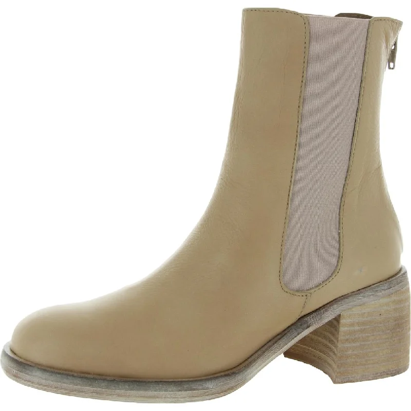 End Of Season Sale Free People Womens Essential Leather Ankle Chelsea Boots