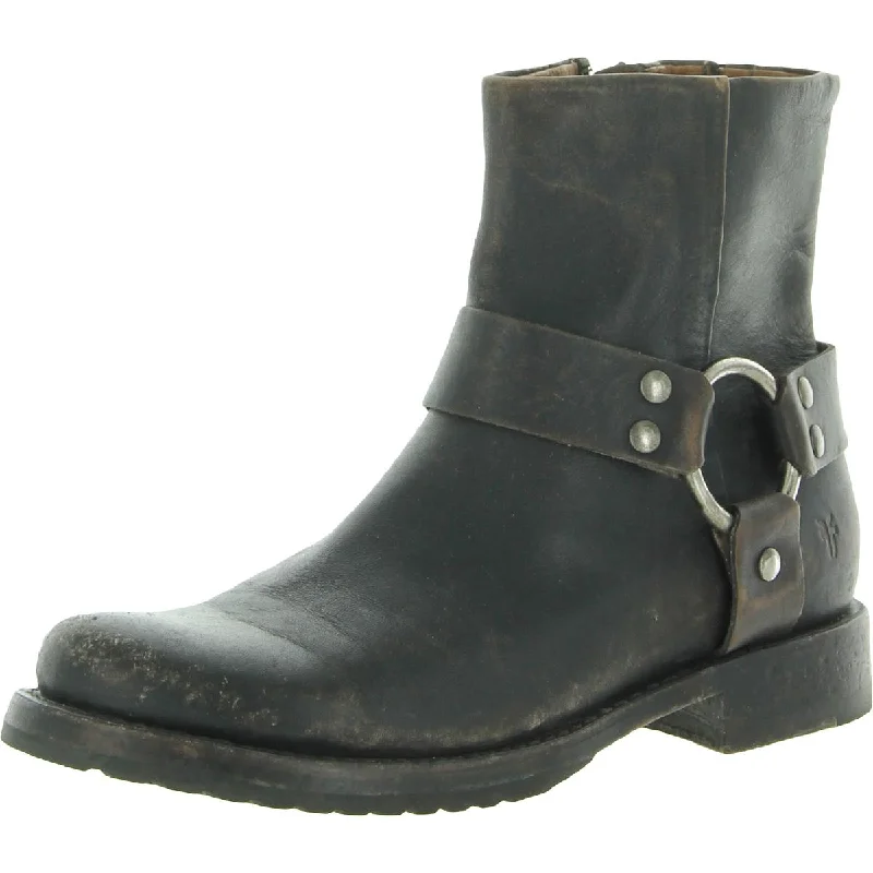Clearance Sale, All Cheap Frye Womens Veronica Harness Short Leather Distressed Ankle Boots