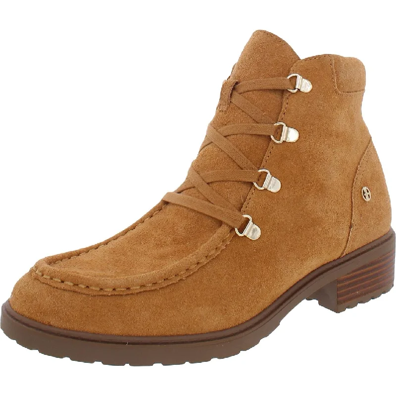 Comfortable Shoes Promotion Giani Bernini Womens Bertey Suede Lace-Up Booties