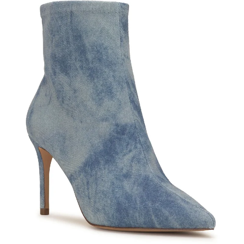 Rugged Blue Tie-Dye Denim