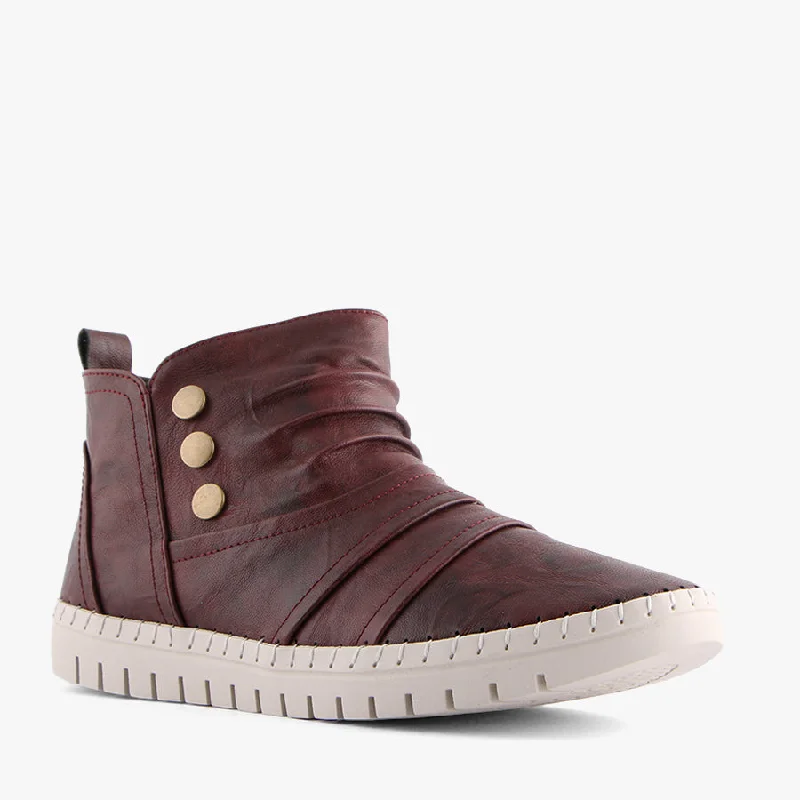 Limited-Time Shoe Deals MAKODA BURGUNDY