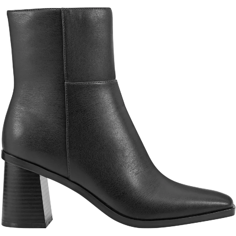 Huge Price Cut Marc Fisher Womens Dairey 2 Faux Leather Square Toe Booties