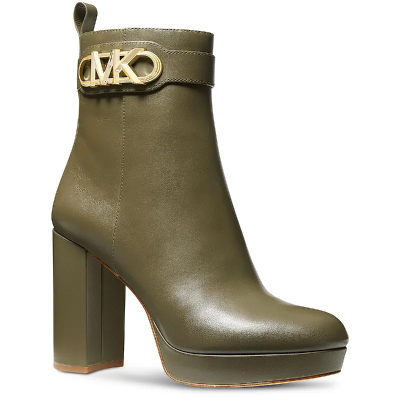 Business Casual Shoes Discount MICHAEL Michael Kors Womens Parker Leather Ankle Booties