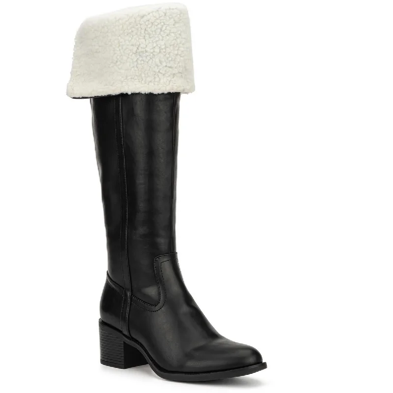 Premium Boots Discounts New York & Company Womens Tall Block Heel Knee-High Boots