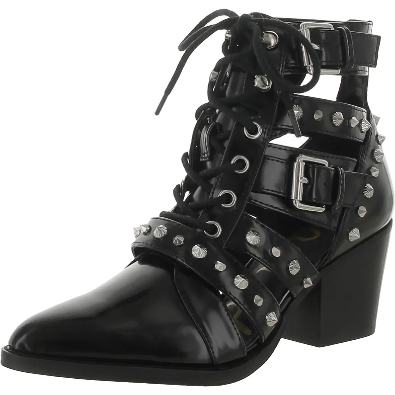 Comfortable Urban Shoes Sam Edelman Womens Elana Leather Dressy Ankle Boots
