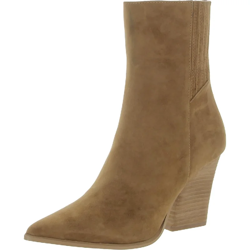 Hot Styles Steve Madden Womens Riccki Suede Ankle Boots