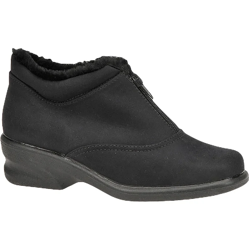 Must-Have Style Discounts Toe Warmers Womens Micha Zipper Ankle Booties