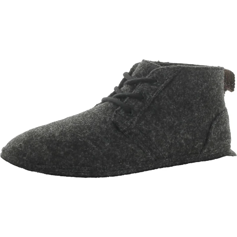 Seize Bargains Ugg Womens Refelt Neumel Faux Fur Lined Lace-Up Ankle Boots