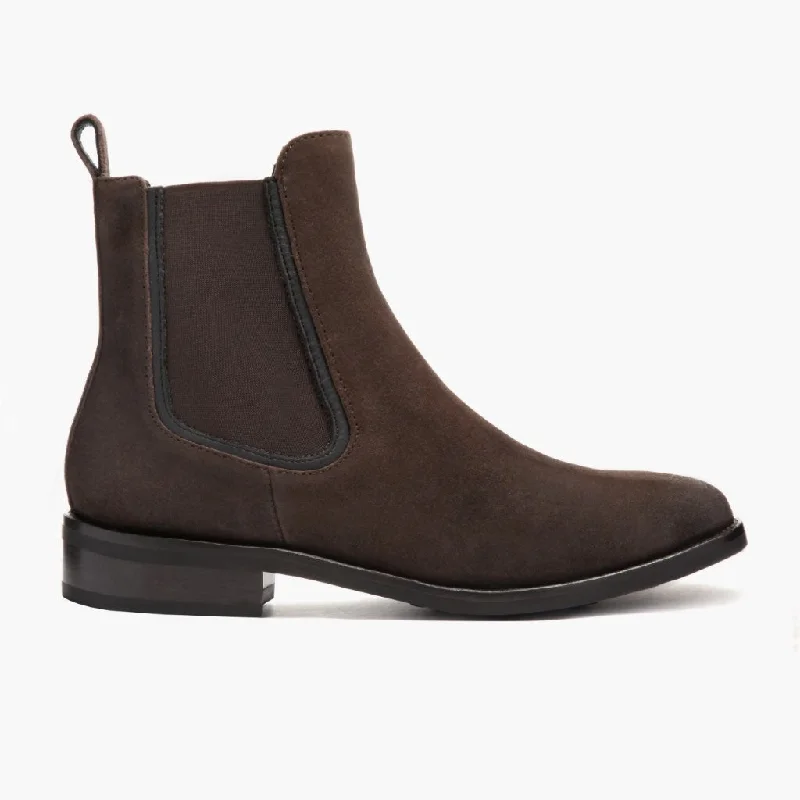 You'll Love Us Because Duchess | Dark Brown Suede