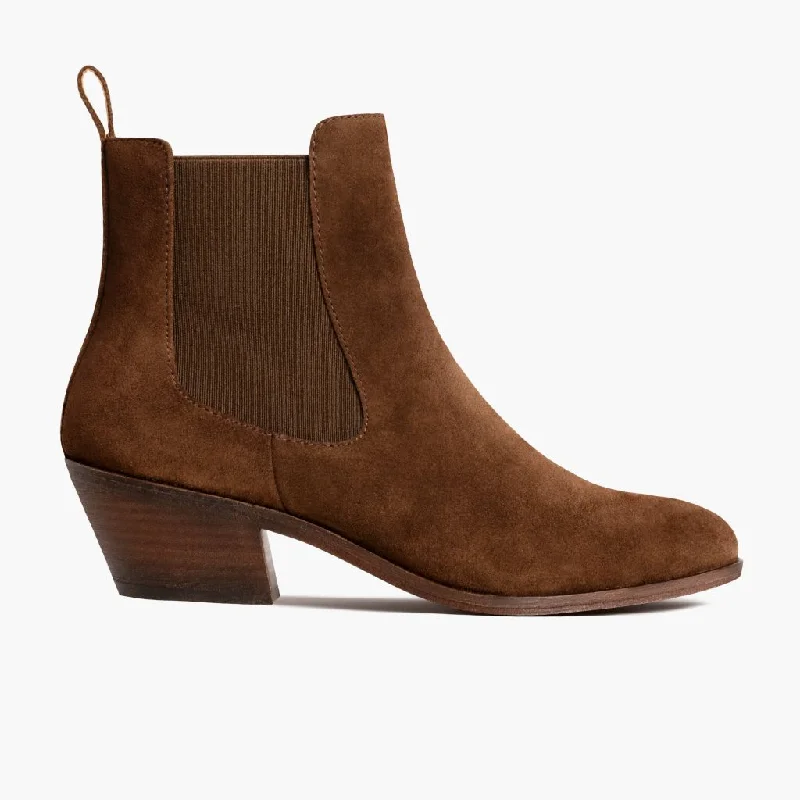 High-End Casual Shoes Duchess Bootie | Cinnamon
