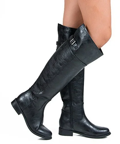 Budget Saver Women's Rider-82 Thigh High Riding Boots