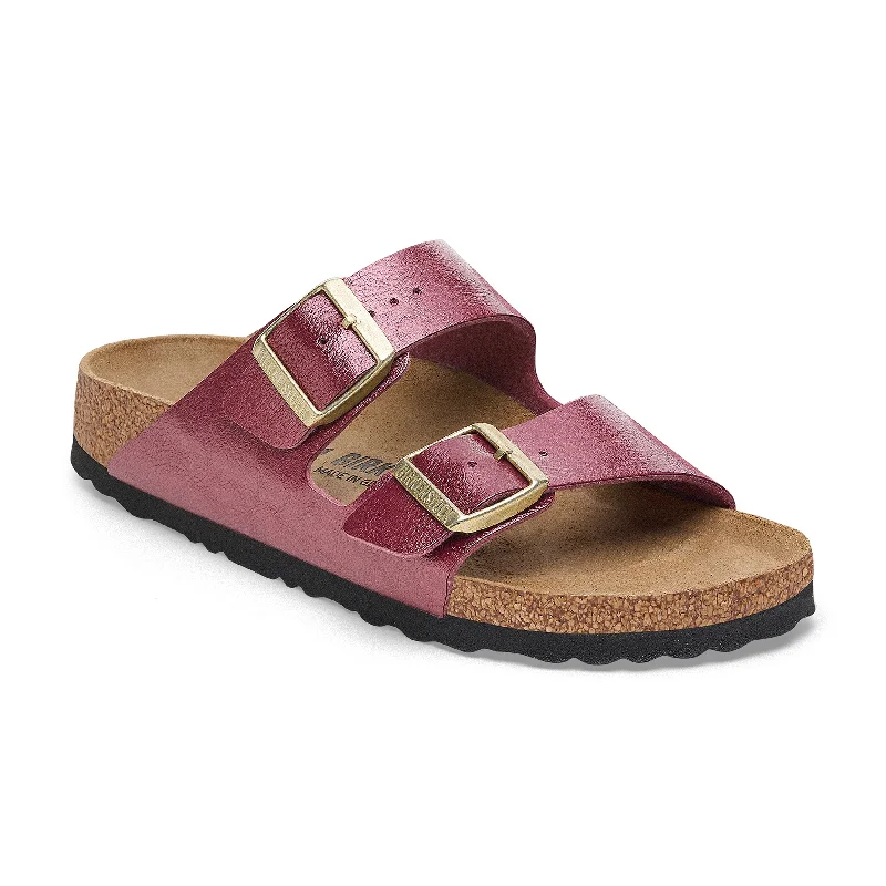 Stylish Shoe Discounts Arizona Graceful Berry Crush Birko-Flor