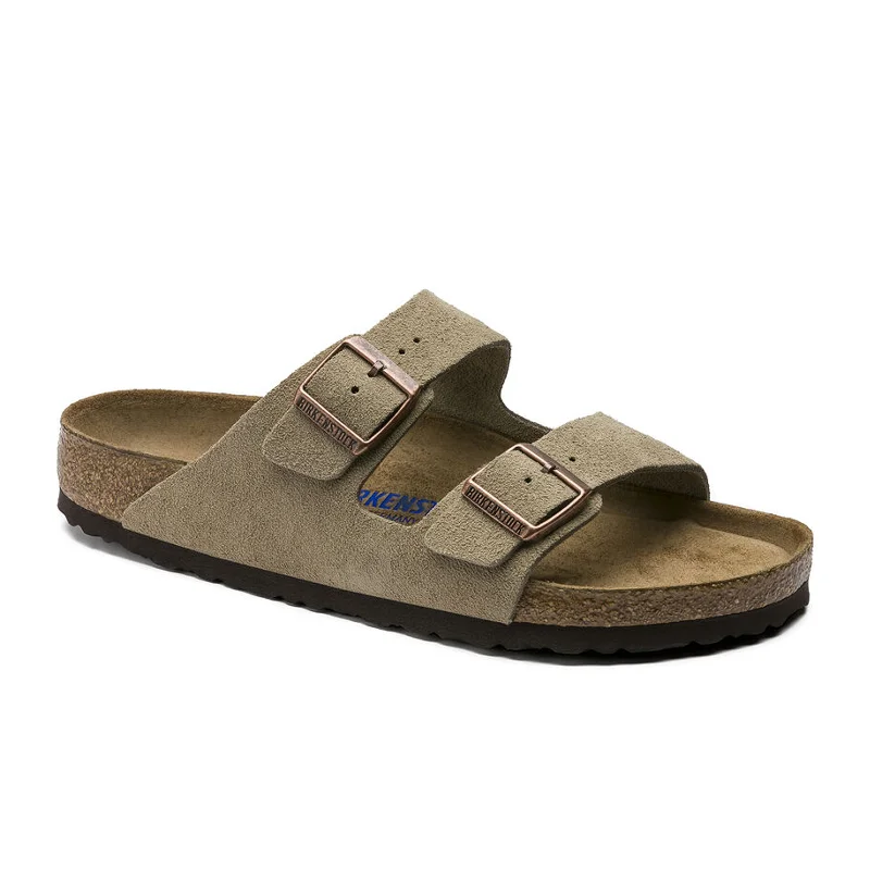 Trendy Footwear Sale Birkenstock Arizona Soft Footbed Slide Sandal (Unisex) - Taupe Suede Trendy Footwear Sale Birkenstock Arizona Soft Footbed Slide Sandal (Unisex) - Taupe Suede