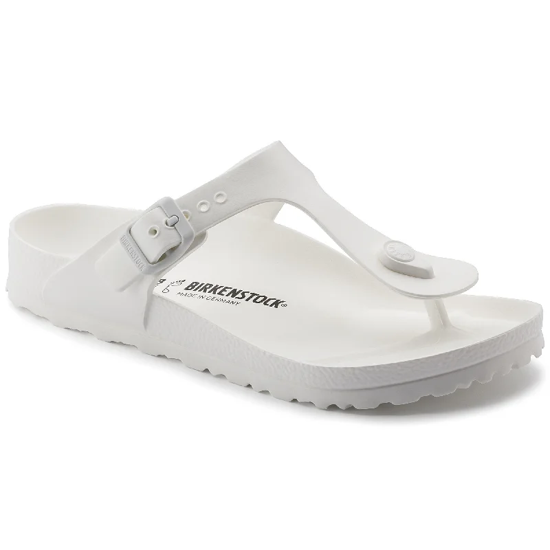 Season Offer BIRKENSTOCK GIZEH ESSENTIALS WHITE EVA
