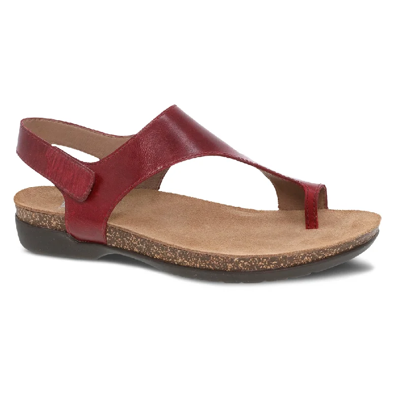 Fashion Casual Shoes Dansko Reece Cinnabar Waxy Burnished Sandal