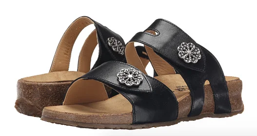 Comfortable Slip-On Shoes Haflinger Women's Pansy Sandal