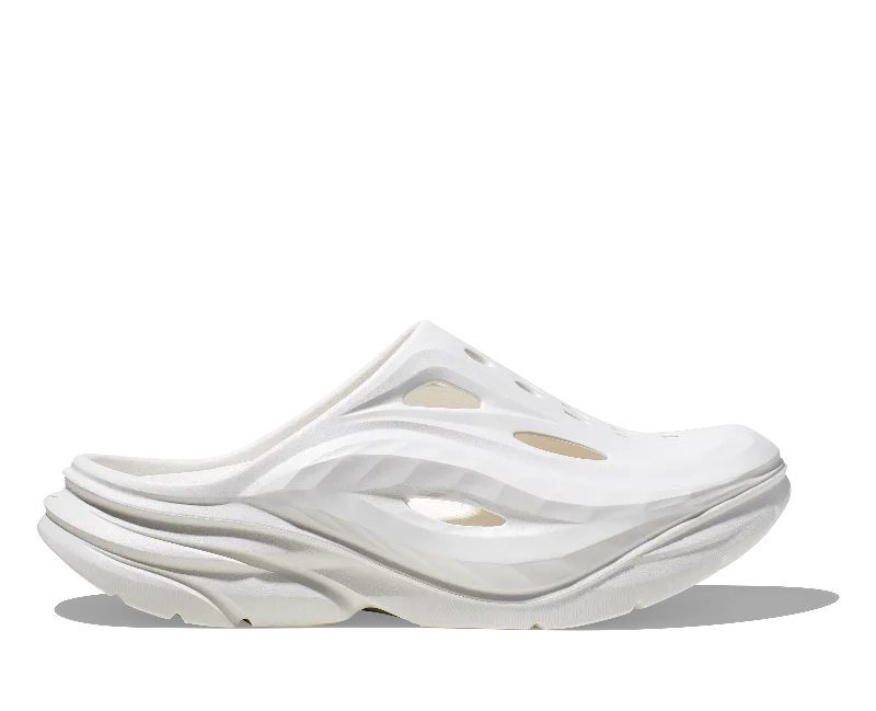Chic Trends Unveiled Hoka Ora Recovery Mule White White Unisex
