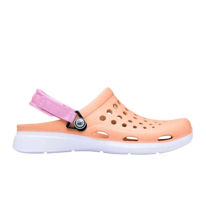 Trendy Flats Sale Joybees Modern Clog (Women) - Melon/White