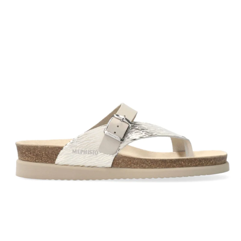 Trendy Boots Discount Mephisto Helen Mix Sandal (Women) - Fog Zebra