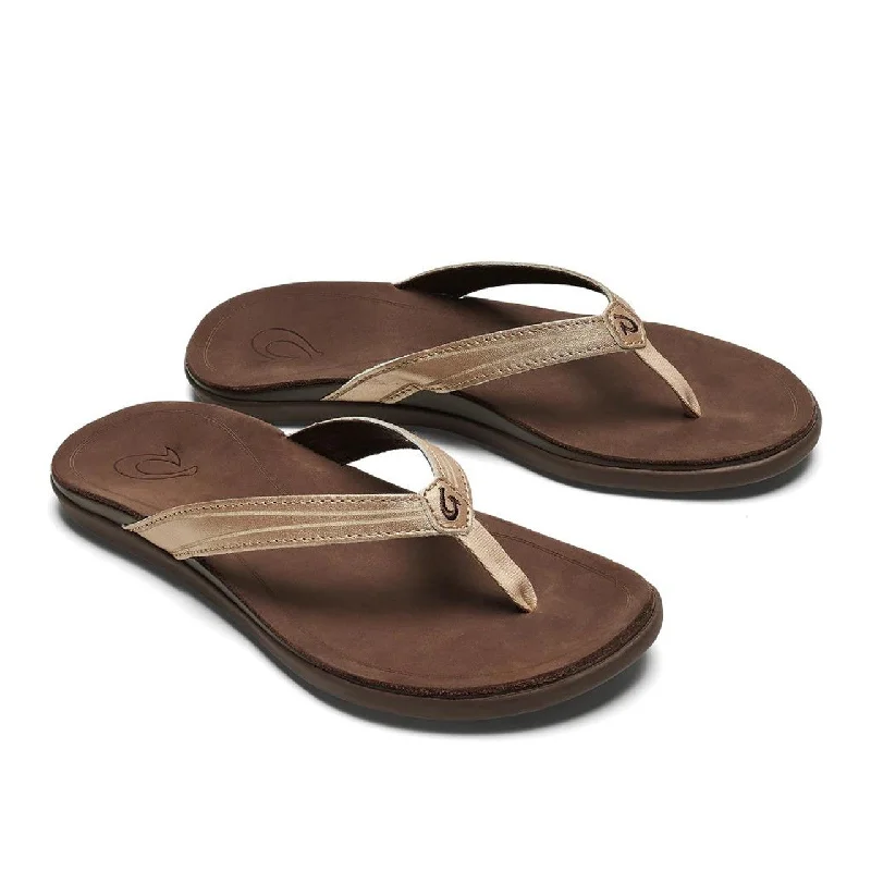 Clearance Sale, All Cheap Olukai Aukai Sandal-Copper/Dk Java