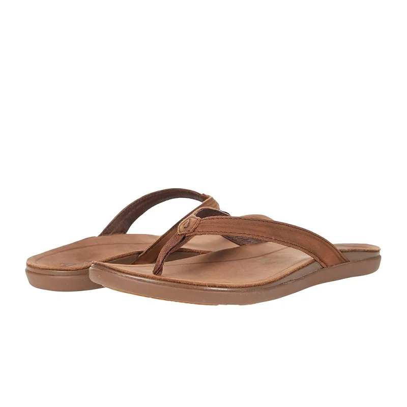 Affordable Shoe Fashion OluKai 'Aukai Sandal (Women) - Dark Java/Dark Java