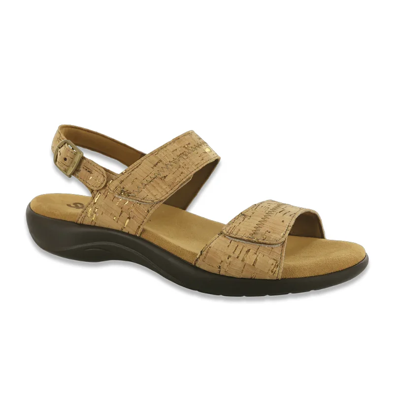 Must-Have Shoe Styles SAS Nudu Backstrap Sandal (Women) - Golden Cork
