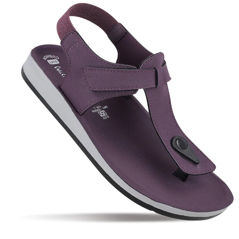 Walking Comfort Shoes Women's Daily Wear Sandals  - WL7899 Purple