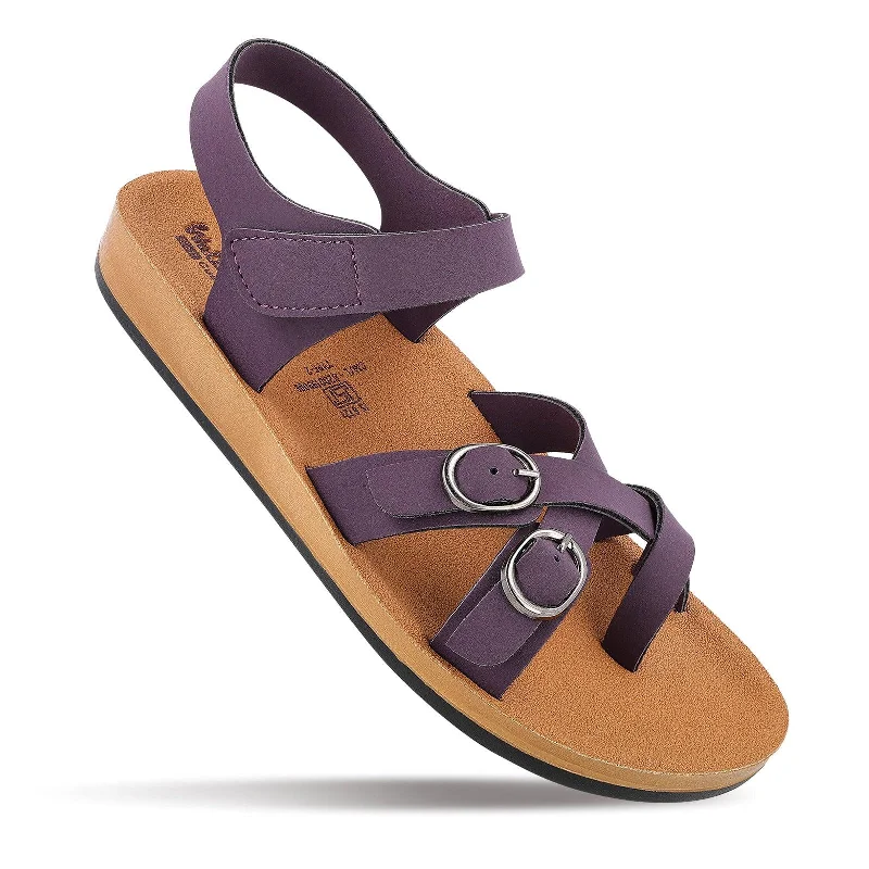 Modern Running-Style Shoes Women's Daily Wear Sandals  - WL7905 Purple