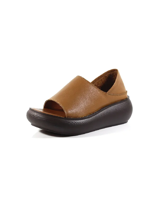 Style Breakthroughs Soft Sole Summer Open-Toe Wedge Sandals