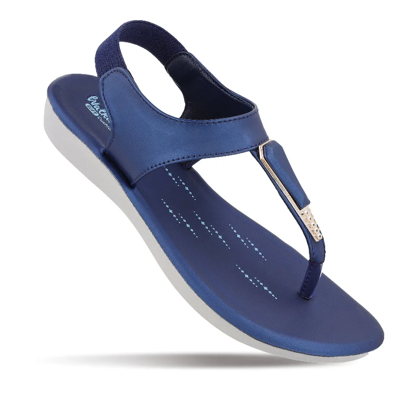 Comfortable Everyday Shoes Women's Daily Wear Sandal  - WL7864 Blue