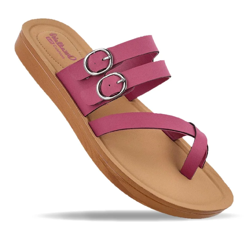 Stylish Walking Shoes Women's Daily Wear Sandals  - WL7617 Fig