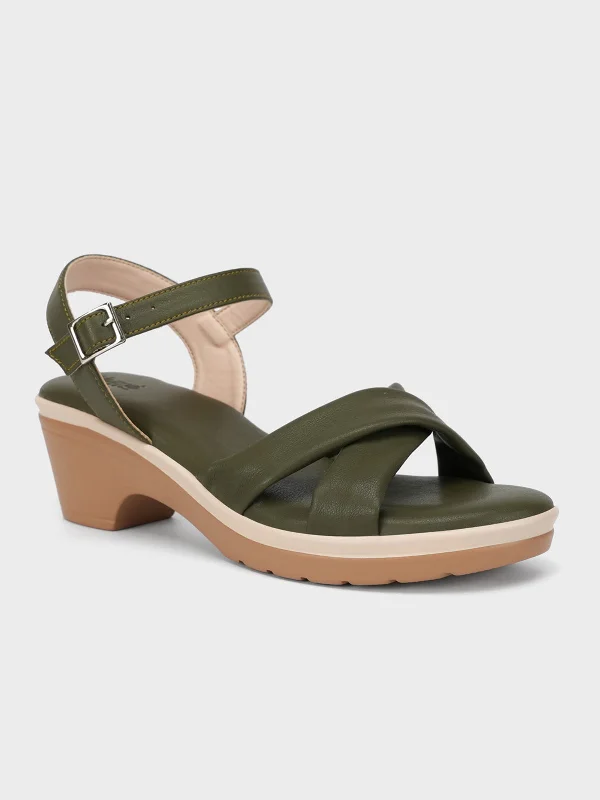 Save Big Women's "EILIDH" Crossover Strap Casual Sandals