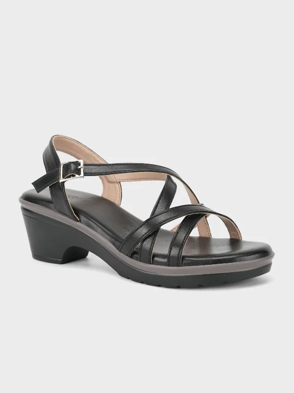 Fashion Forward, Function First Women's "TADEO" Crossover Strap Casual Sandals