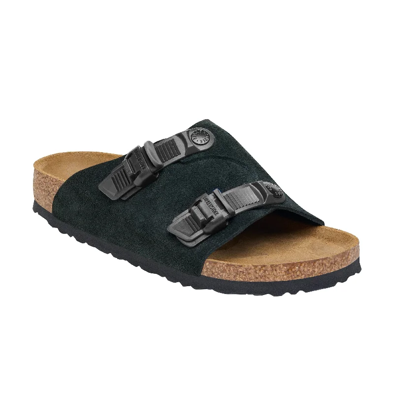 Trend Forward Threads Zurich Tech Black Suede Leather